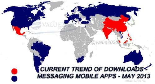 usa-china-worldmap-current-trend-downloads-chat-app