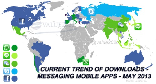 worldmap-current-trend-downloads-chat-app